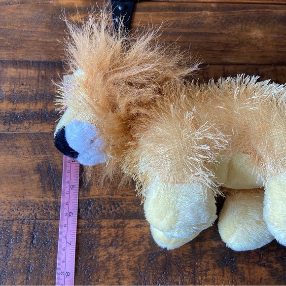 Ganz Webkinz Yellow Lion Cat African Wild Animals Plush Stuffed Safari - Picture 9 of 9